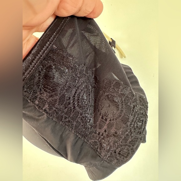 Black plus size comfort choice bra size 46D - Picture 4 of 8